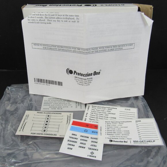 Protection One 6160PL2 Security Access Keypad New Open Box - Picture 6 of 7
